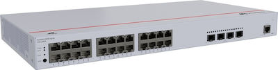 Huawei S220-24P4X Unmanaged L2 Switch with 24 Gigabit (1Gbps) Ethernet Ports and 4 SFP Ports