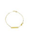 Ioannou24 Kids Gold ID Bracelet 9K for Girl