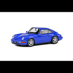 Solido Porsche Porsche 964 RS 1992 Фигура за Моделизъм Автомобил Blue в Мащаб 1:43