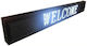 Rolling LED Sign One - Sided 130x20cm White