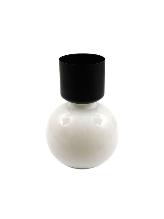 Decostar Decorative Vase White 17x11x27cm