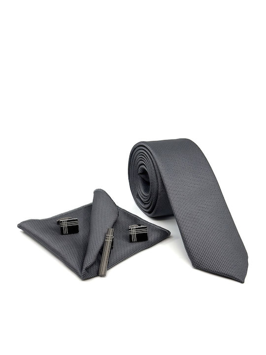 Legend Accessories Σετ Ανδρικής Γραβάτας Μονόχρ...