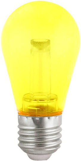 Vito LED Bulb 2.5W 91mm for Socket E27 and Shape S14 Yellow