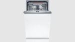 Bosch Πλήρως Εντοιχιζόμενο Πλυντήριο Πιάτων με Wi-Fi για 10 Σερβίτσια Π44.8xY81.5εκ.