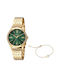 Esprit Watch with Gold Metal Bracelet