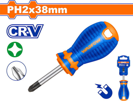 Wadfow Dwarf Screwdriver Cross Size PH2x38mm