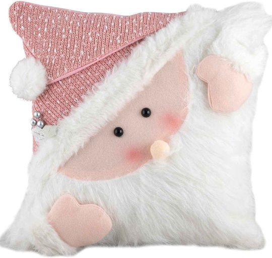 Madi Weihnachtsdekoratives Kissen Platz Rosa 43x43cm