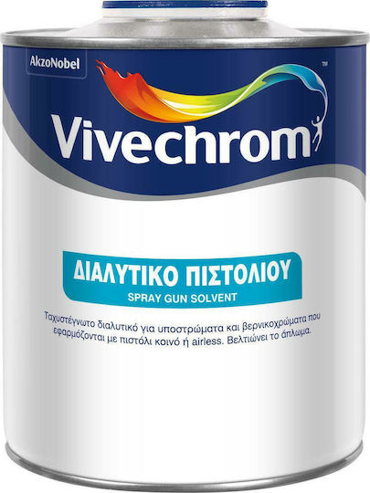 Vivechrom Air Gun Thinner Διαλυτικό Διάφανο 4lt 5175043