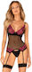 Obsessive Rosenty Sexy Corset Black