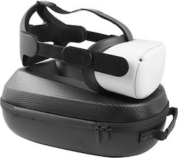 Vortex Virtual Reality Σετ ταξιδιωτικής θήκης και λουράκι Elite Black για Oculus Quest 2