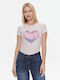 Guess J1314 Women's T-shirt Pink