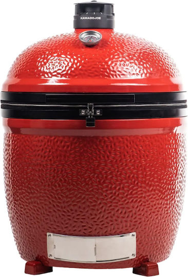Kamado Joe Keramik Holzkohlegrill Kamado mit Deckel, Thermometer und Räuchergerät 71.6cmx71.6cm