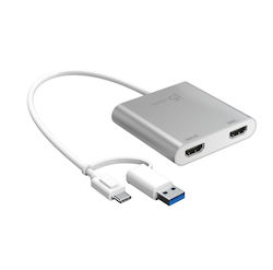 J5 Create JCA365 USB-A / USB-C Docking Station με HDMI 4K