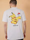 2k Project T-shirt Pokemon White Pikachu