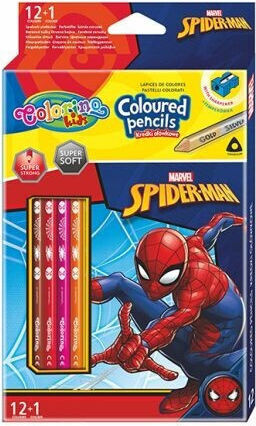 Colorino Farbstift-Set mit dicker Spitze 13Stück Packung von 1 Verpackungen
