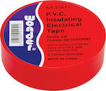 Wonder Insulation Tape 19mm x 20m Pvc K1za0 Red