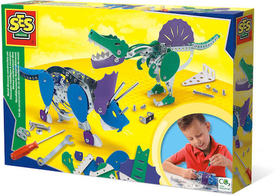 Ses Creative Metallic Construction Toy for 3+ years