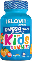 JeloVit Omega 3/6/9 For Kids 60 bomboane de jeleu JeloVit Omega 3/6/9 For Kids 60 bomboane de jeleu