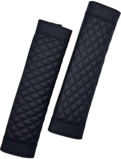 Carsun Autositzgurt-Pads Schwarz 2Stück