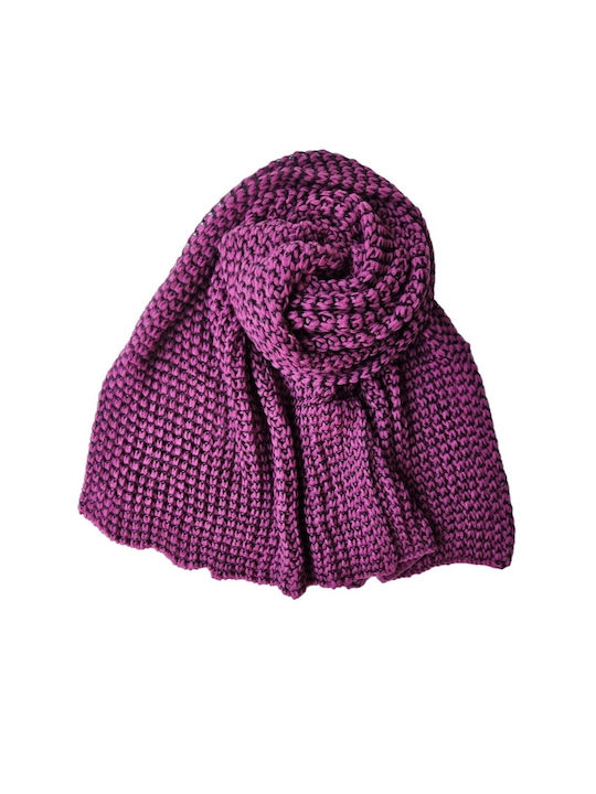 MI-TU Exclusive Women's Tricotat Scarf Fuchsia