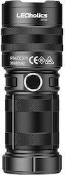 Ledholics lh-gt60 Επαναφορτιζόμενος Φακός LED 3200lm