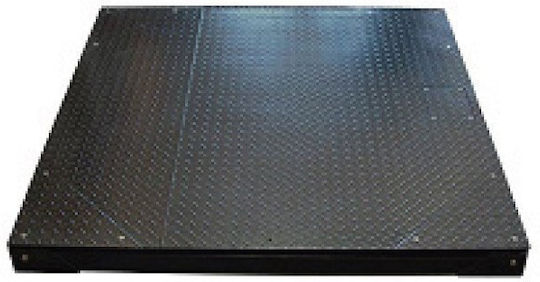 OIML FD-X3 Elektronisch Balkenwaage mit einer Wiegekapazität von 3000kg und einer Unterteilung von 1000gr mit Tashi 120x120x11cm