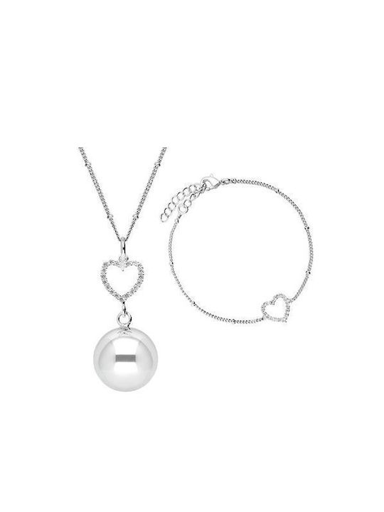 Bola Set Bracelet & Necklace