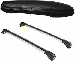 Turtle Turtle Air1 Μπάρες Οροφής Αλουμινίου για Hyundai i20 GB Active με Μπαγκαζιέρα HAKR Magic Line 350 Ασημί