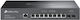 TP-LINK SG3210X-M2 v1 Verwaltet L2 Switch mit 8 Ports Ethernet und 2 SFP Ports