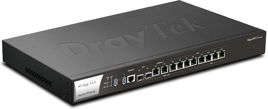 Draytek Vigor 3912 Wireless Router cu 12 Porturi Ethernet