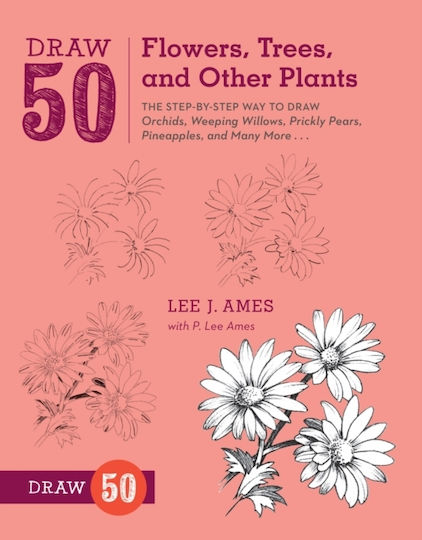 Draw 50 Flowers, Trees, And Other Plants