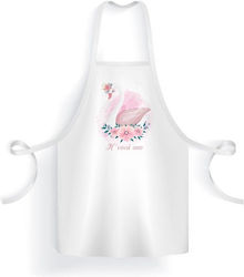 Bonjour Bebe Godfather Apron with Swan Theme