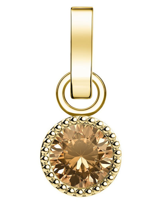 Rosefield Charm Зодиакален Знак от Златно Стомана