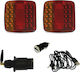 Set Lumini Trailer cu magnet 12V 2buc