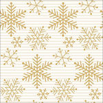 Party Napkins Gold 33x33cm. 1pcs