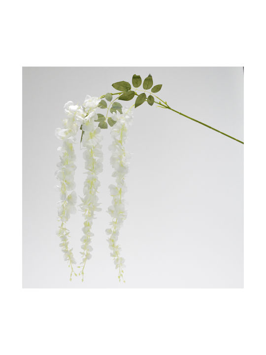 Artificial Decorative Branch White 83cm 1pcs