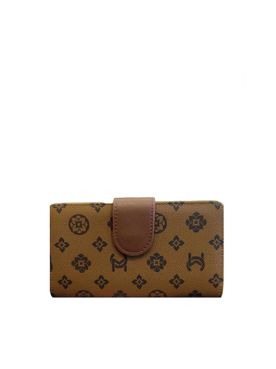 Micussi Large Women's Wallet Tabac Brown