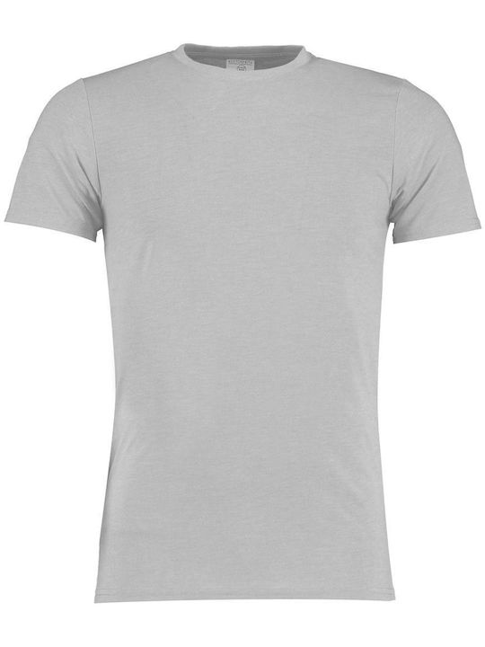 Kustom Kit Kk504 Herren-Werbe-T-Shirt Light Grey Marl