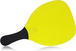 Morseto Gold Strandracket Gelbe mit Geradem Griff Schwarze