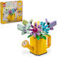 Lego Creator 3 în 1 Flowers in Watering Can pentru 8+ ani