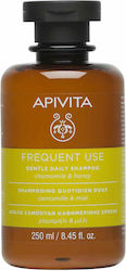 Apivita Frequent Use Chamomile & Honey mit Kamille und Honig Shampoos Täglicher Gebrauch für Alle Haartypen 1x250ml