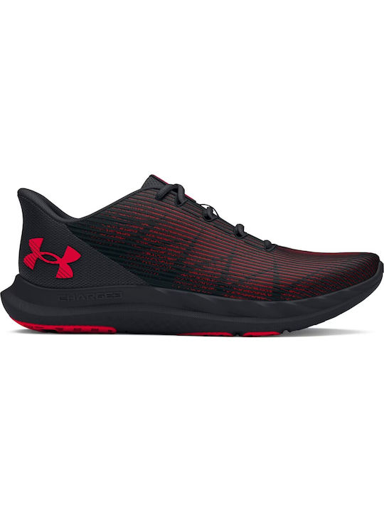 Under Armour Charged Speed Swift Ανδρικά Αθλητικά Παπούτσια Running Μαύρα