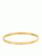 Bracelet Handcuffs Gold Plated