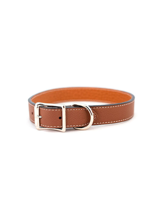 Donald Pet Care Dog Collar Leather in Brown color 39cm