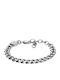Fossil Men's Chain Bracelet from Stainless Steel 21cm