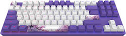 Dark Project One - Violet Horizons Tastatură de Gaming 80% cu G3MS Sapphire întrerupătoare și iluminare RGB Violet/White