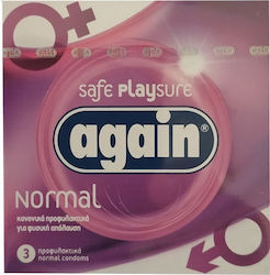 Again Safe Pleasure Condoms 3pcs