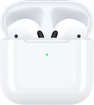 Kakusiga KSC-543 Earbud Bluetooth Handsfree Ακουστικά με Θήκη Φόρτισης Λευκά