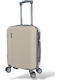 Playbags Valiză De Călătorie De Cabină Tough Bej Cu 4 Roți Înălțime 52 Cm