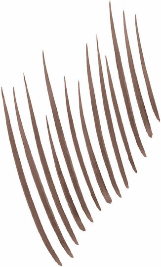Maybelline Build-a-brow 2 Easy Steps Στυλό για Φρύδια Deep Brown 15.3ml